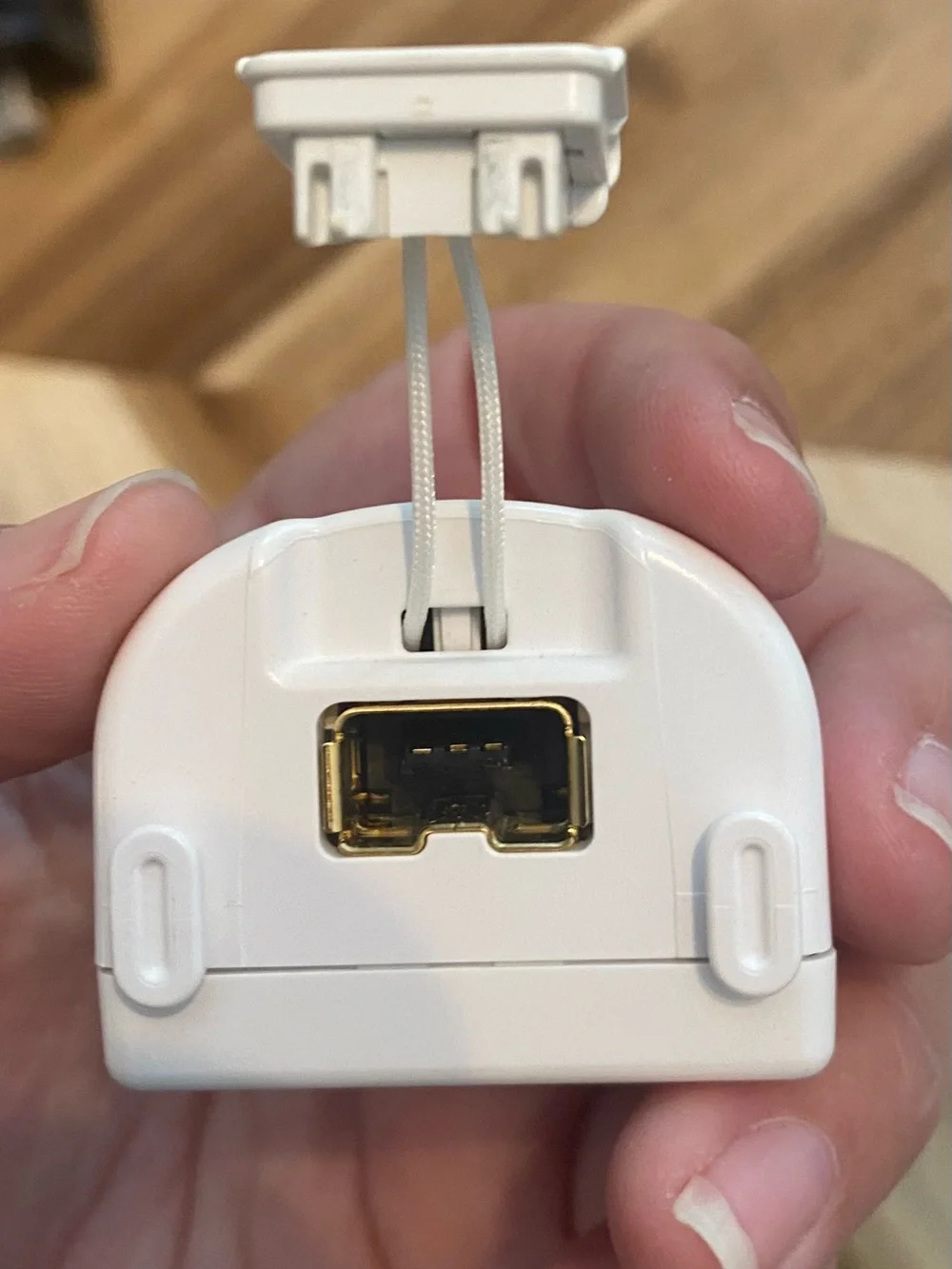 2x Nintendo Wii OEM MotionPlus Adapter RVL-026 Official (Lot of 2) Works